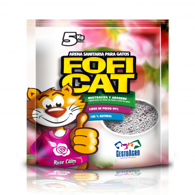 Arena Para Gato Fofi Cat Rosas